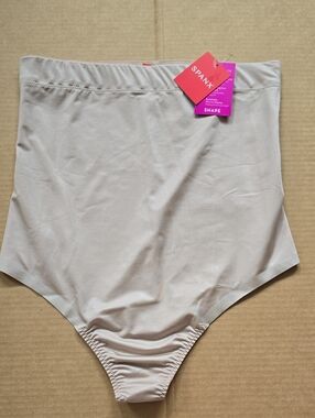 SPANX Suit Your Fancy high wasted thong-champagne beige-XL